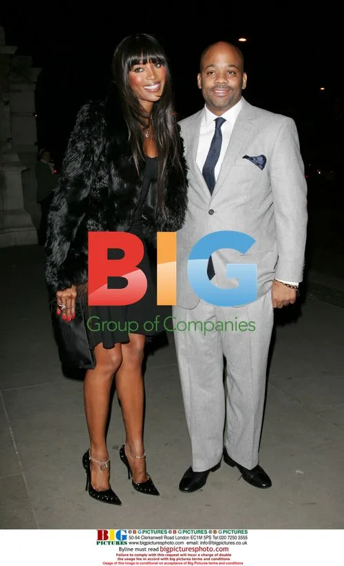 Naomi Campbell and Damon Dash at Kulture2Couture Party