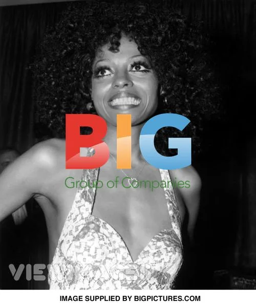 Diana Ross Dines in Revealing Outfit