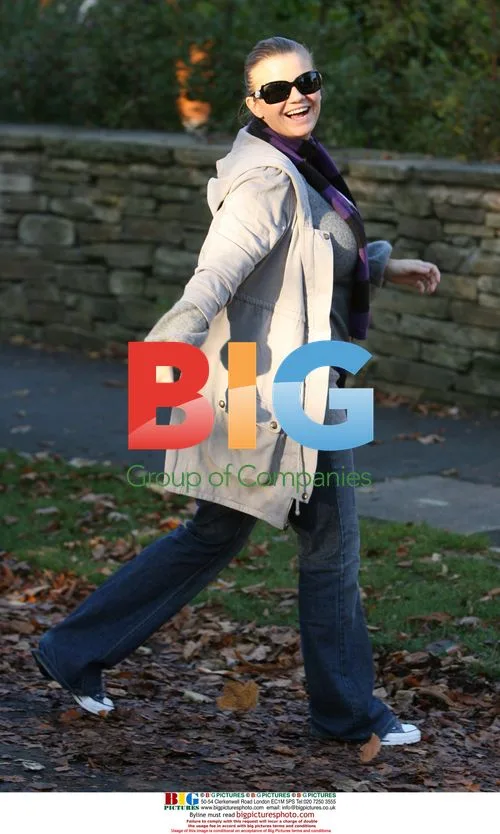 Pregnant Kerry Katona Fooling Around with Husband