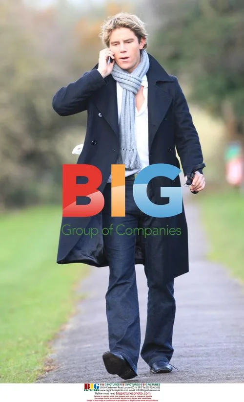Ziggy Lichman Walks Dog in London