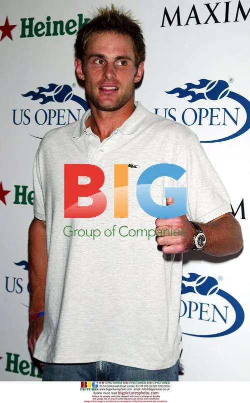 Andy Roddick at U.S. Open 2007 party