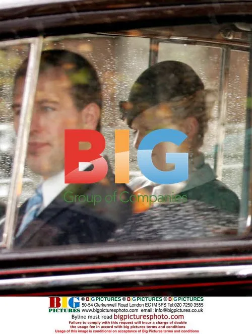 Royals Arrive at Queen's 60th Anniversary Service