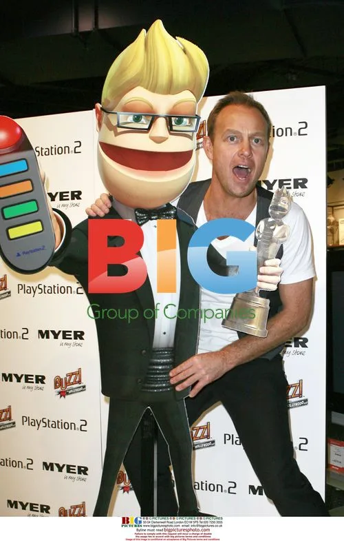 Jason Donovan at Buzz game launch