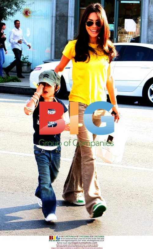 Vanessa Marcil and son Kassius out in West Hollywood