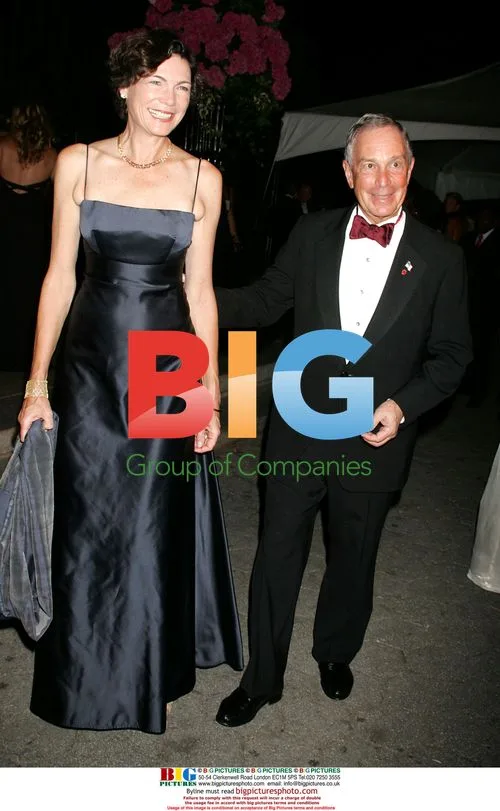 Bloomberg and Taylor at Ralph Lauren 40th
