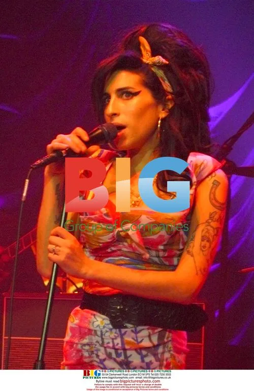 Amy Winehouse Performs at Brixton Academy