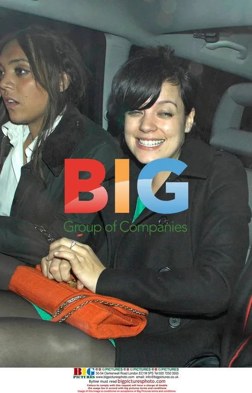 Lily Allen and Miquita Oliver at Punk club, London