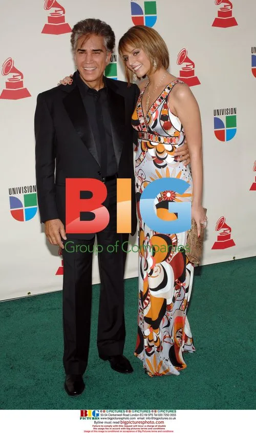 Genesis Rodriguez and Jose Luis Rodriguez at Latin Grammys