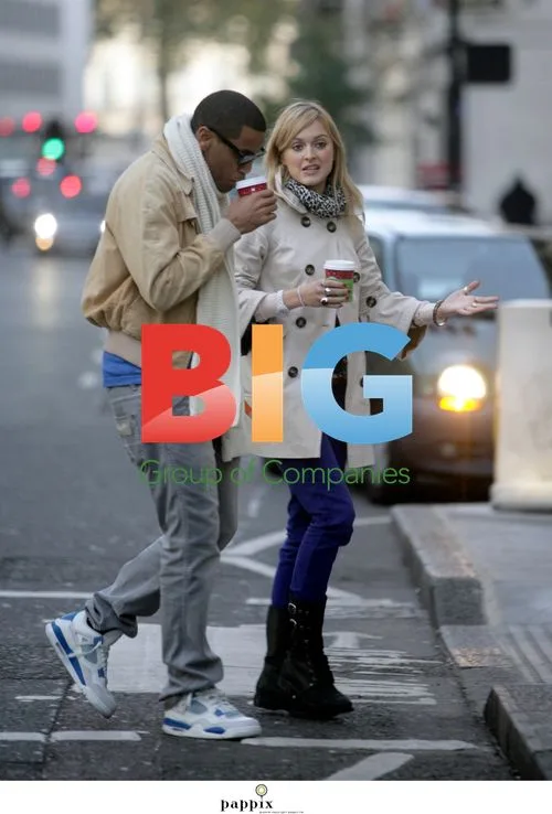 Fearne Cotton and Reggie Yates chat at Starbucks