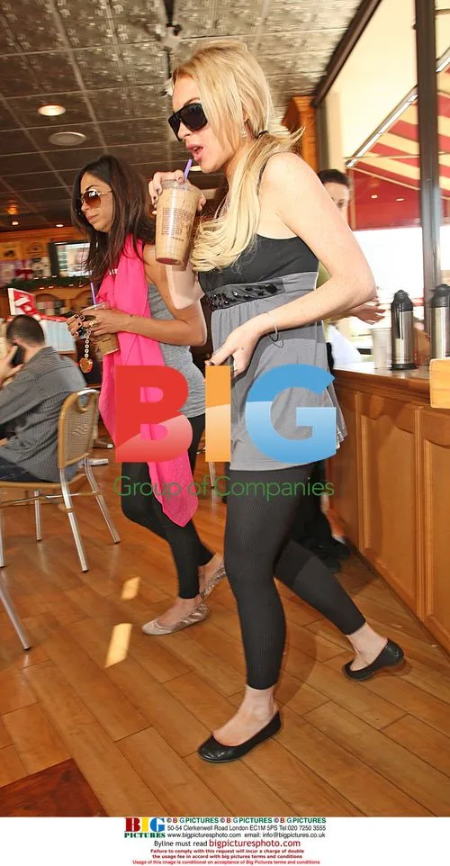 Lindsay Lohan's Busy Day Out