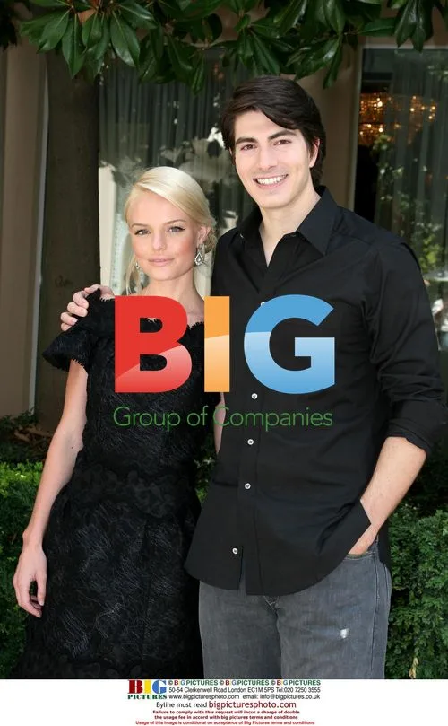 Kate Bosworth and Brandon Routh at Superman Returns photocall