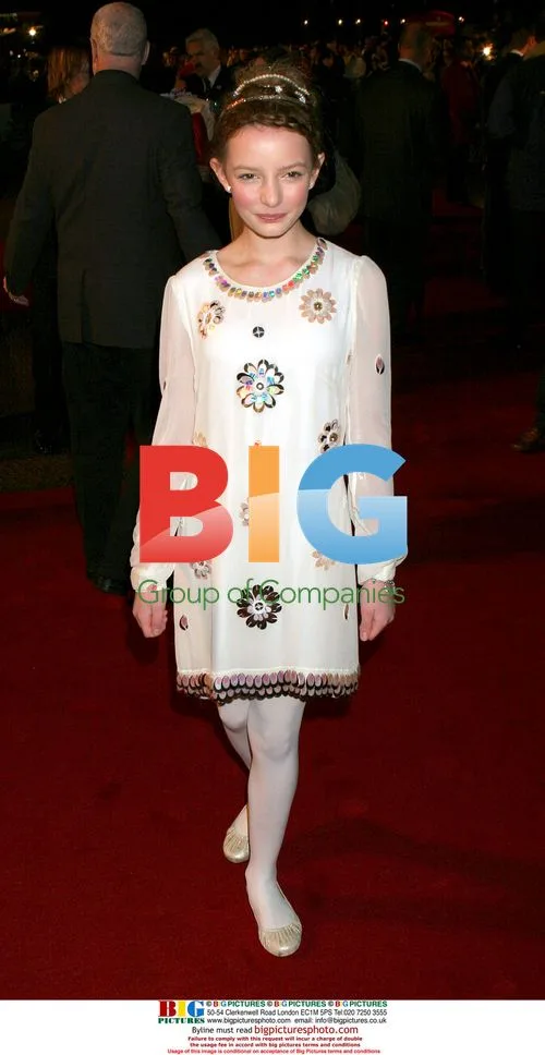 Dakota Blue Richards at The Golden Compass Premiere