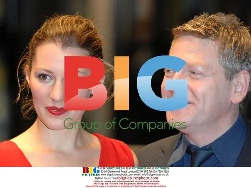 Amy Carson and Director Kenneth Brannagh at "Magic Flute" Premiere