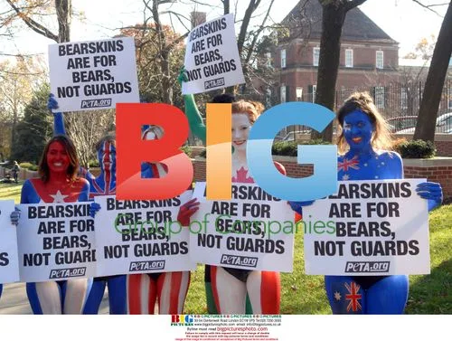 PETA Protest at British Embassy in Washington