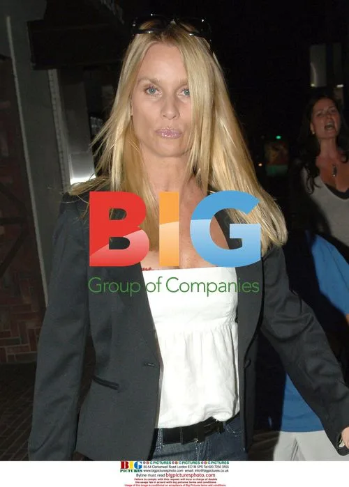 Nicollette Sheridan leaving The Ivy in Beverly Hills