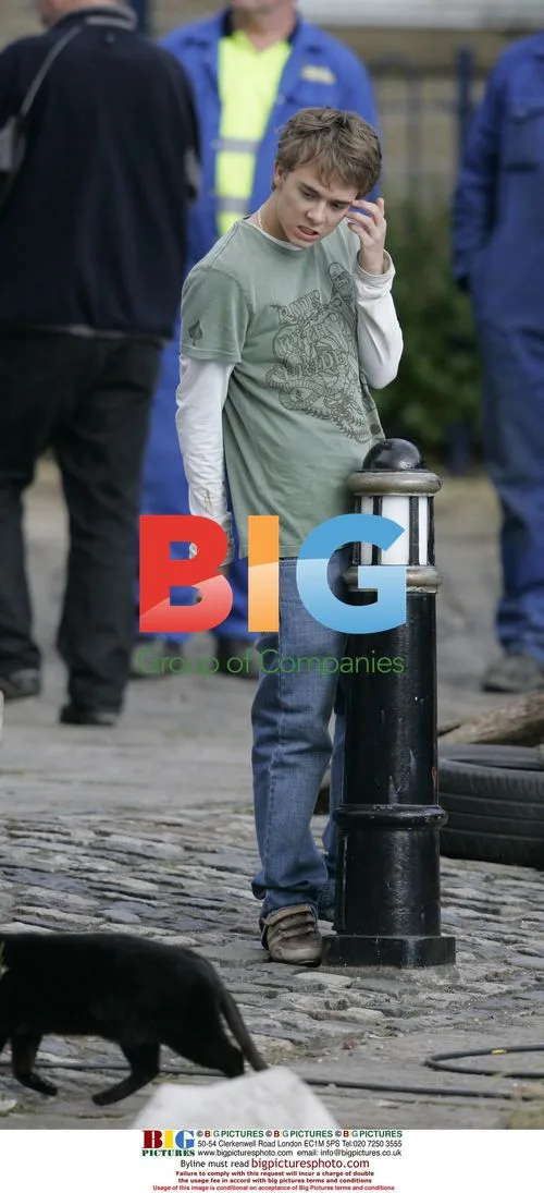 Actor Jack Peter Shepherd Filming Death Stunt for Coronation Street