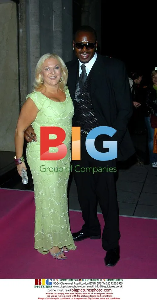 Vanessa Feltz and Ben Ofoedu at Breast Cancer Fashion Show