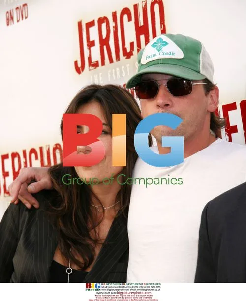 Alicia Coppola and Skeet Ulrich at 'Jericho' DVD Release Party