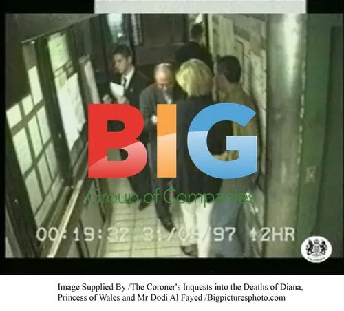 Princess Diana and Dodi Al Fayed Leaving the Ritz