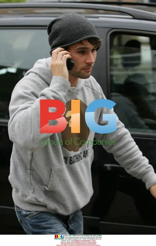X Factor Finalist Andy Williams Arrives at House