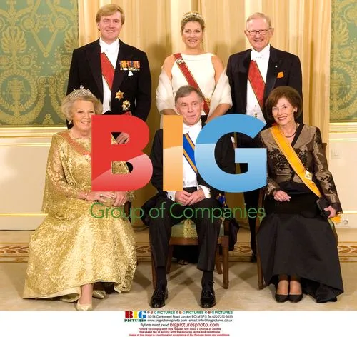 Dutch Queen Beatrix and German President Horst Koehler