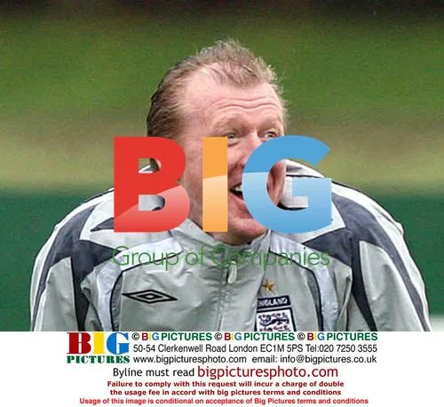 Steve McClaren at England Training