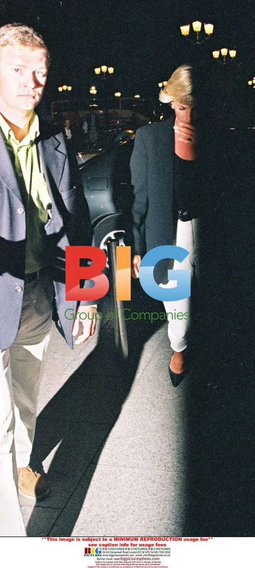 Diana, Princess of Wales at the Ritz in Paris