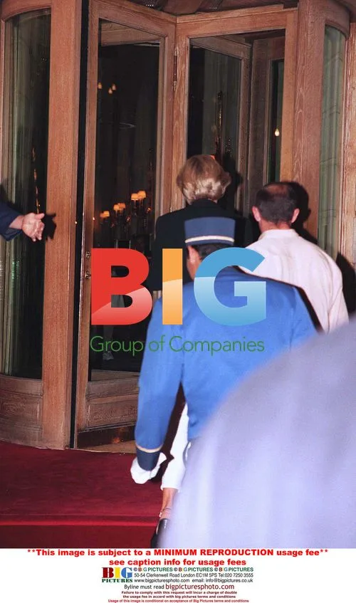 Princess Diana at the Ritz in Paris