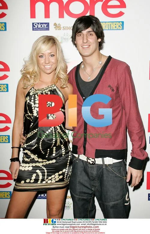 Grace Adams-Short and Mikey Dalton at More Magazine Party