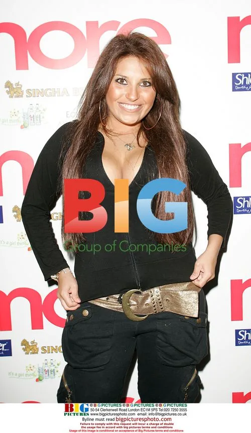 Kinga Arrives at More Magazine Party