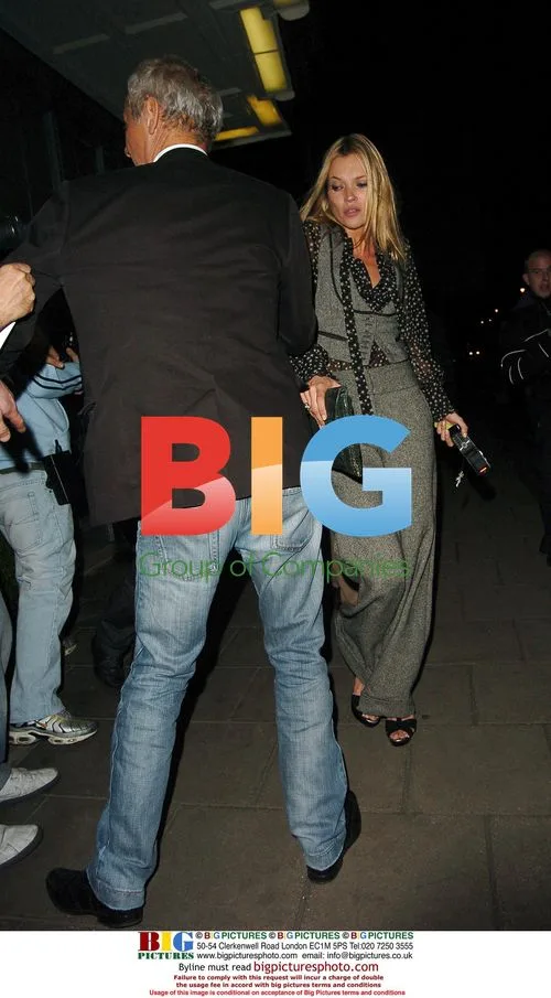 Kate Moss at James Brown Hair Launch