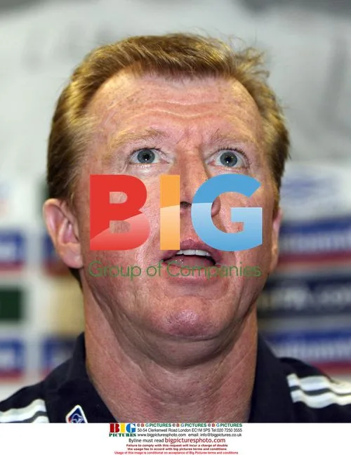 Steve McClaren at England Press Conference