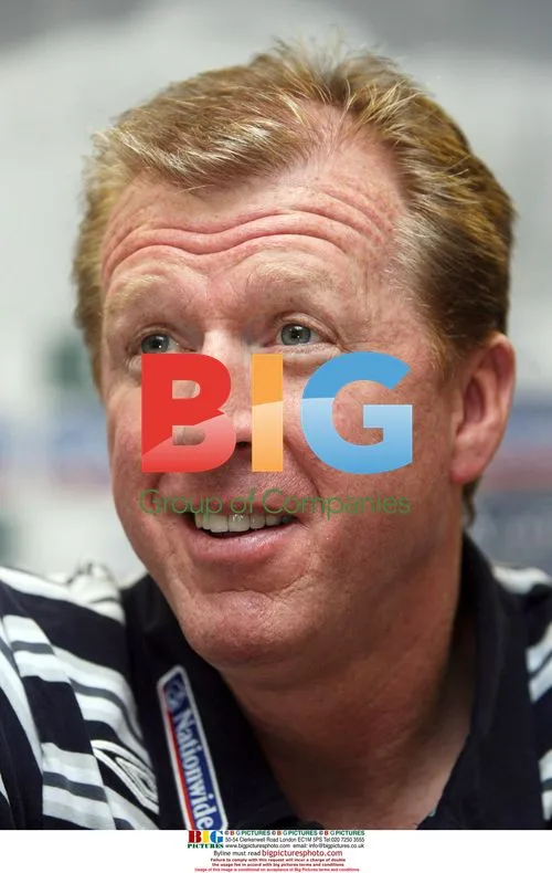 Steve McClaren at England Press Conference