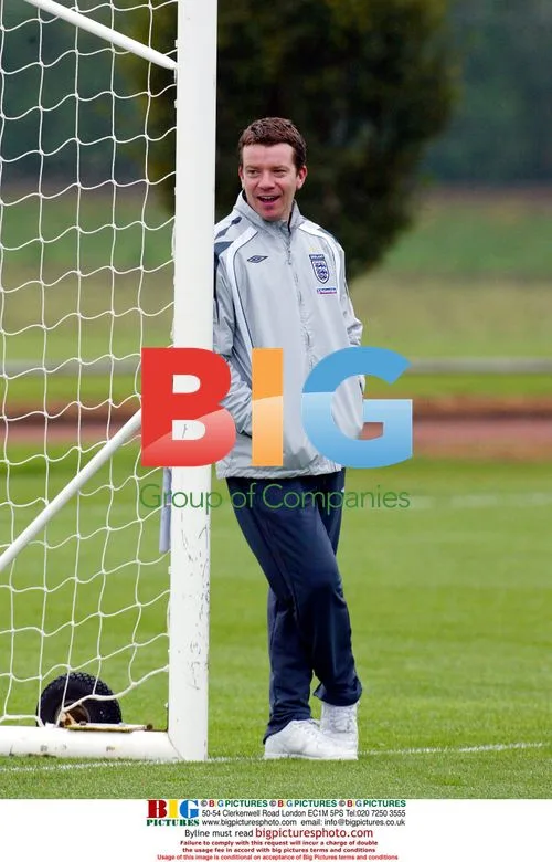 Actor Max Beesley at England Training