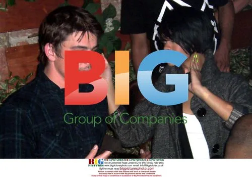 Rihanna and Josh Harnett at Pink Elephant Party