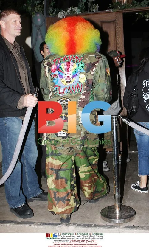 Tommy The Clown at Mario Lopez's Birthday Party
