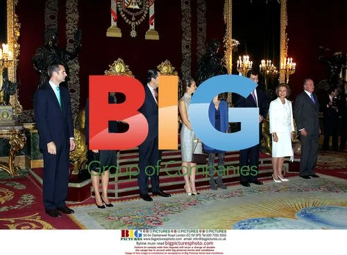 Spanish Royal Family at National Day Reception