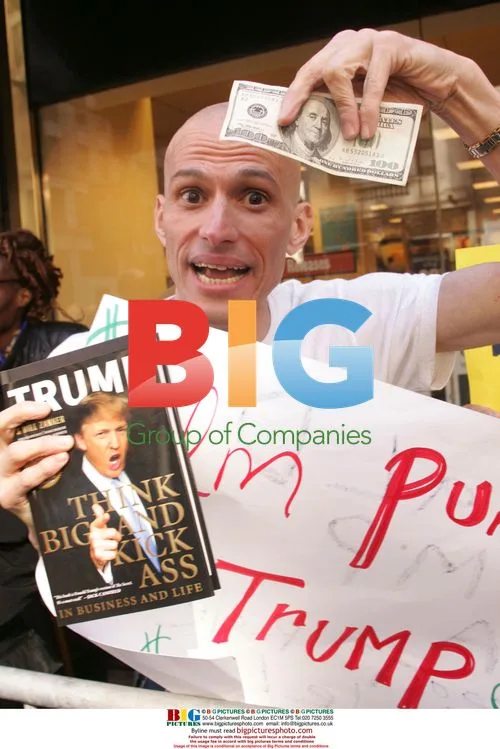Fan waits to meet Donald Trump at book signing