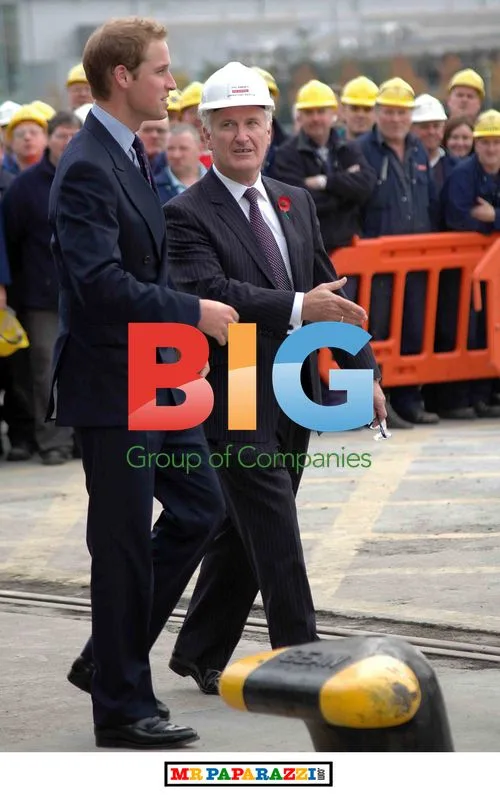 Prince William Visits BAE Systems in Glasgow