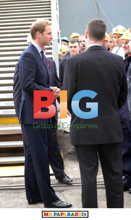 Prince William Visits BAE Systems in Glasgow