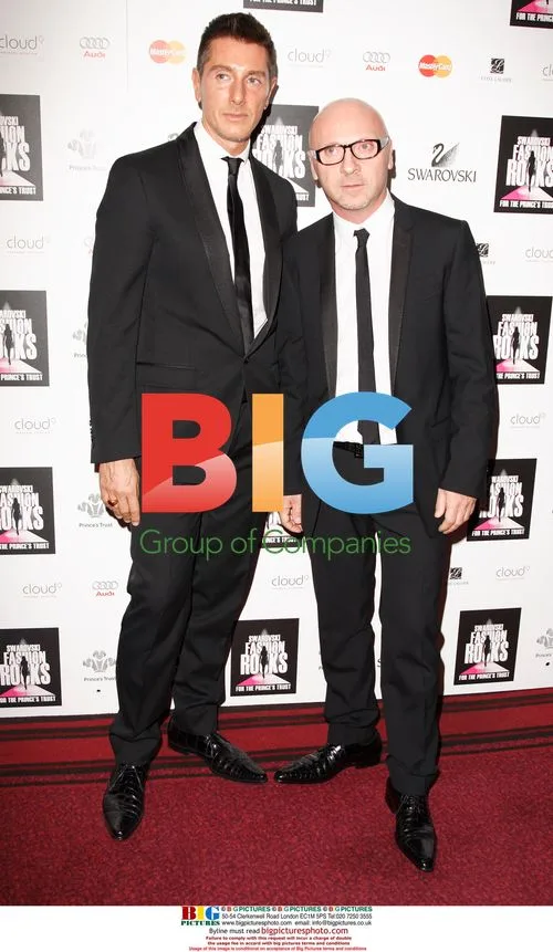 Fashion designers Gabbana and Dolce at Fashion Rocks