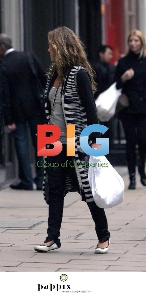 Jade Jagger Goes Window Shopping