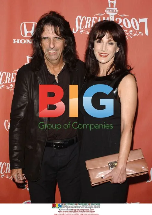 Alice Cooper and wife at Spike TV's "Scream 2007"