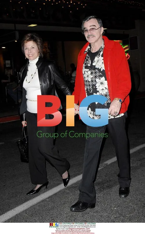 Burt Reynolds and Kate Edelman Johnson on date night