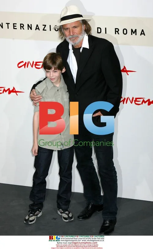 Robbie Kay and Rade Sherbedgia at Rome Film Festival