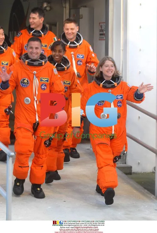 Space Shuttle Discovery Crew Boards STS-120 Mission