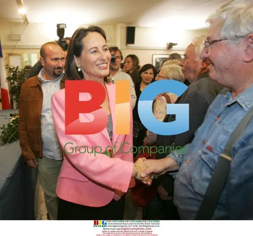Segolene Royal in Florence, Italy