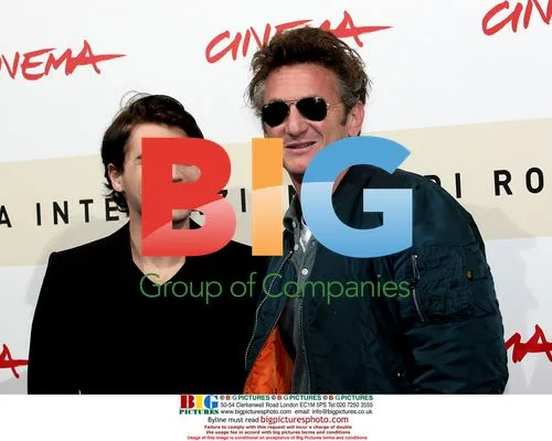 Emile Hirsch and Sean Penn at 'Into the Wild' photocall