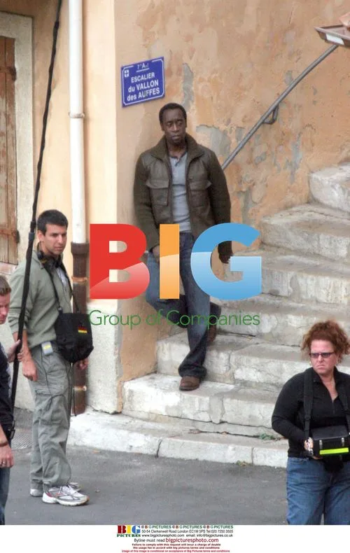 Don Cheadle and Said Taghmaoui on Traitor set