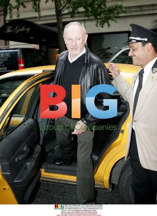Gene Hackman Giving Tip to Doorman